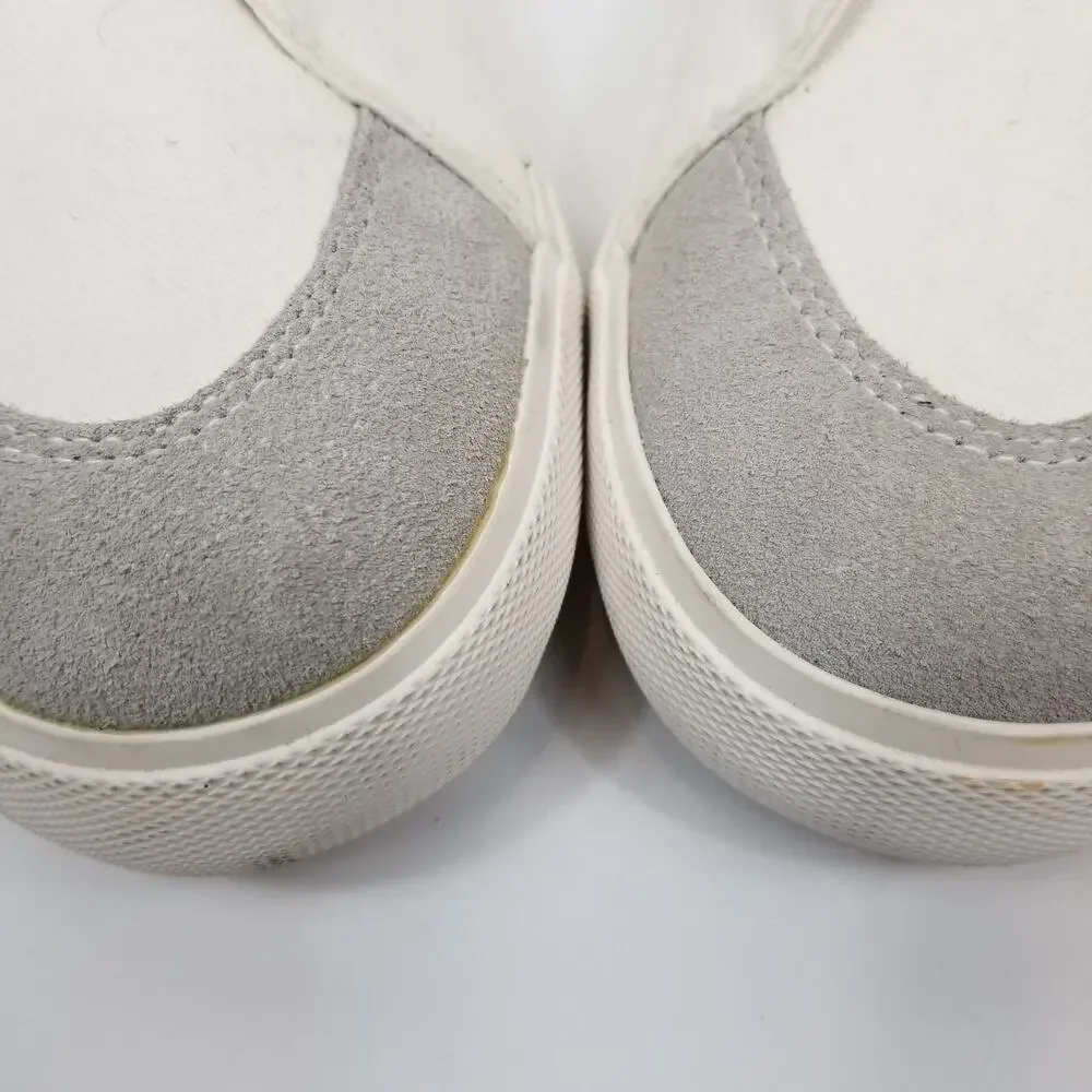 Five Four Men's Grayson White Canvas Sneakers NWOB Size 13